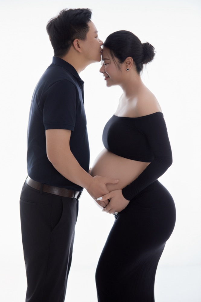 Ảnh bầu cùng ông xã